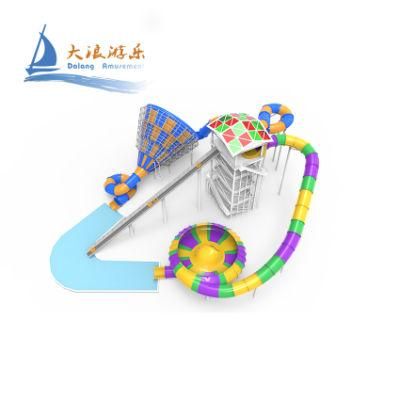 Curve Water Slide China Aqua Group Indoor Slide Commercial