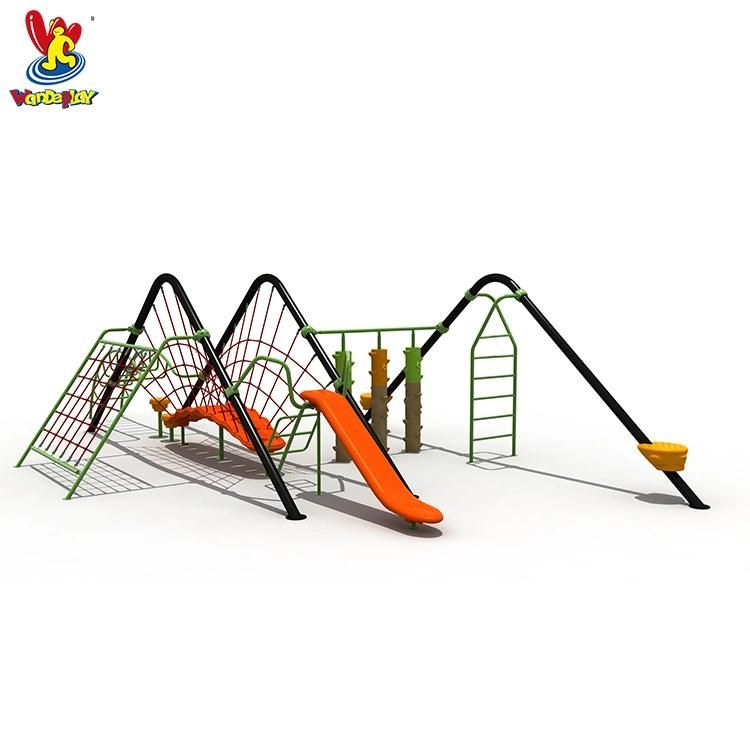 GS TUV Standard Amusement Park Playsets Kindergarten Kids Toy Children Water Park Slide Games Children Outdoor Playground Equipment Rope Net Climbing