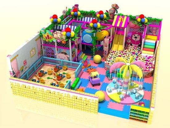 New Arrival Customized Design Children Castle Amusement Indoor Soft Playground