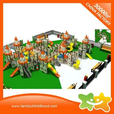 Ce &amp; GS Certificate Plastic Outdoor Playground Slide House