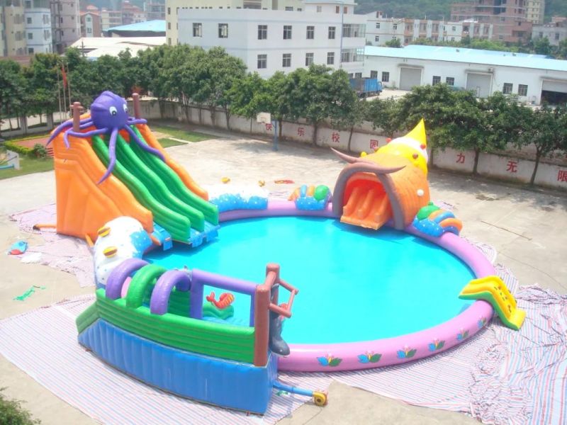 2019 New Most Popular Inflatable Theme Park for Sea