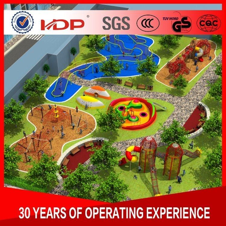 Small Combination Amusement Park, Rope Climb Playground