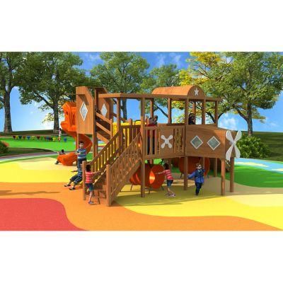 Children Outdoor Commercial Kids Sport Slide Theme Amusement Park