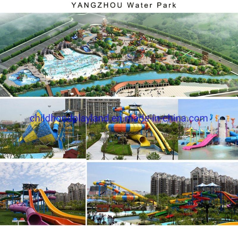 Speed Water Slide Play Equipment Aqua Park Giant Water Park