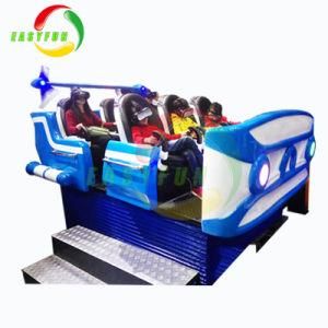 Factory Price 6 Seats Deepoon 9d Vr Simulator Roller Coaster Ride 9d Cinema Motion Chair