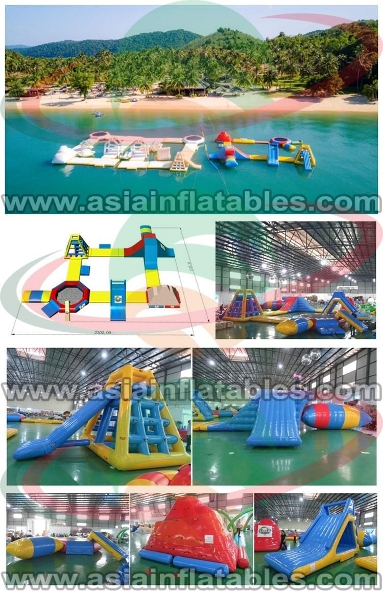 Commercial Inflatable Water Park Floating Water Games Aqua Park