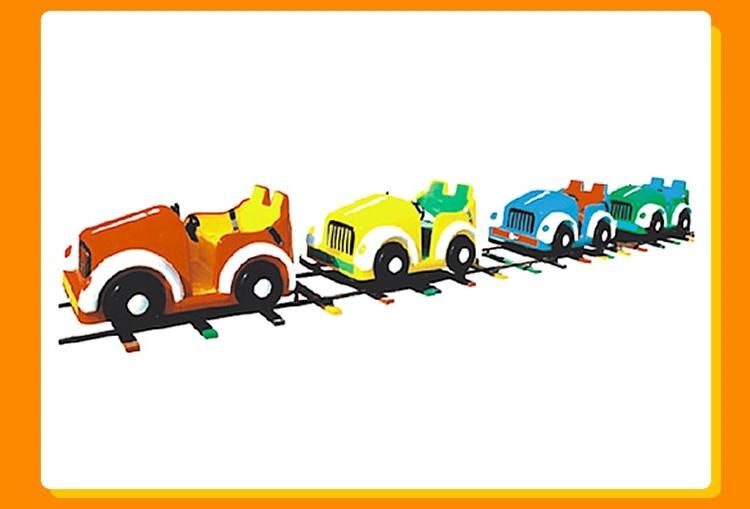 Outdoor Playground Children Games Mini Electric Kids Trackless Cartoon Car Train (KL6015)