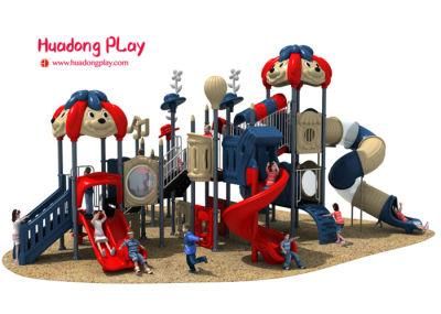 Amusement Park Outdoor Sliding Board Equipment Children Playground Plastic Slide