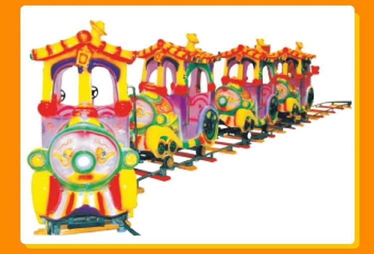 Kaile Amusement Park Ride Children Electric Dog Tourist Train Track Train (KL6054)