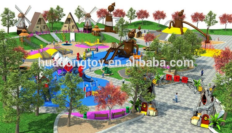Large Children Outdoor Park