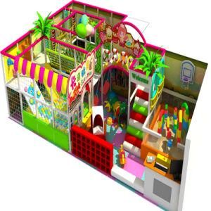 Big Shopping Mall Wooden Playground Children Play Center Indoor Playground