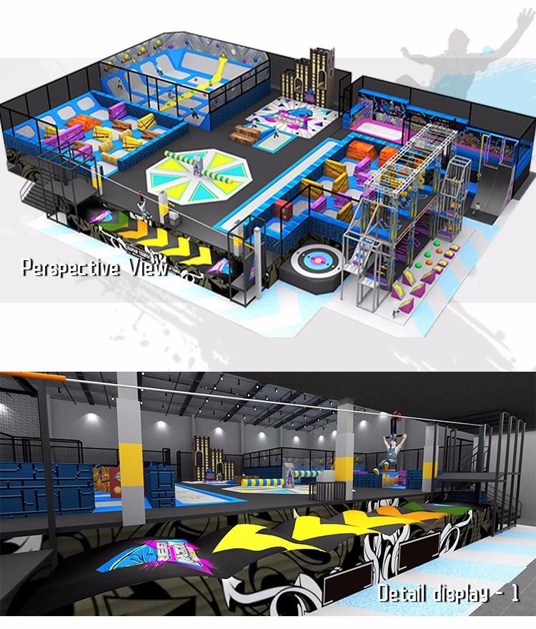Commercial Trampoline Park Equipment for Indoor Playground