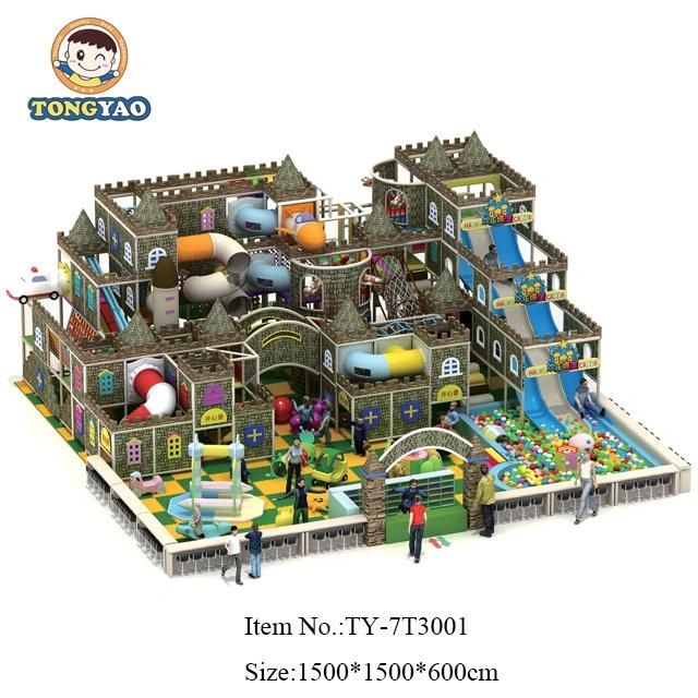 Tongyao Professional Playground Indoor Playground Development of Naughty Castle