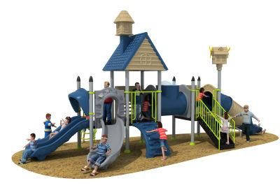 Kids&prime; Slides Equipment of Huadong Big Outdoor Playground Villa Series