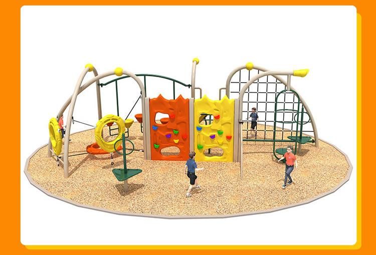 Wholesale Amusement Park Outdoor Climbing Rope Metal Pipe Rope Net Gym Equipment