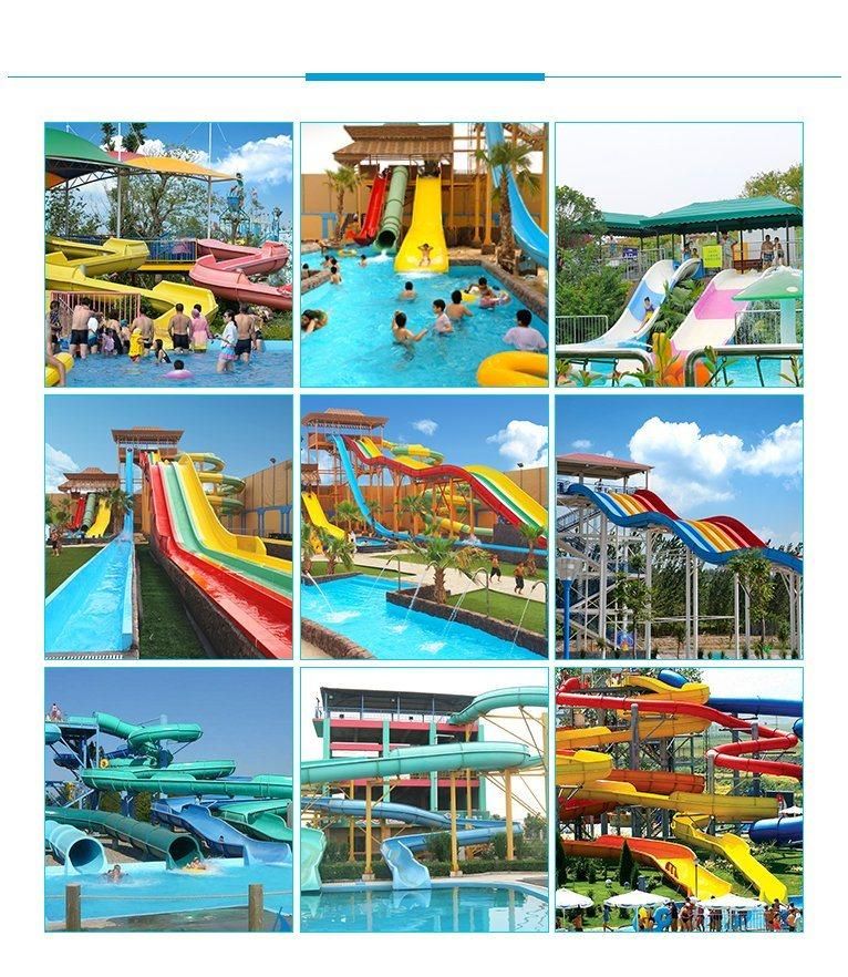 Outdoor Playground Equipment Family Water Slides Game Machine