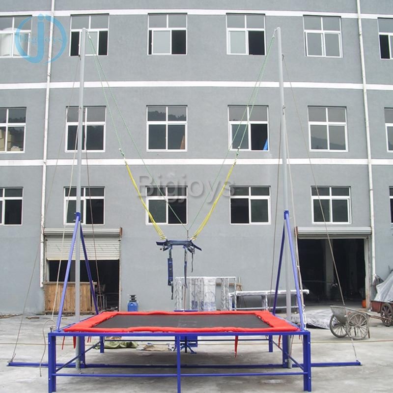Single Bungee Jumping for Kids and Adults Bungee Trampolines Outdoor Playground, Kids Jumping Bounce