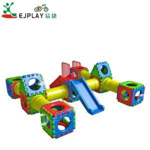 Colorful Plastic Playground Equipment Ejplay