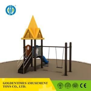 Factory Price Kids Funny Europe Castle Small Outdoor Playground Swing Playground Equipment