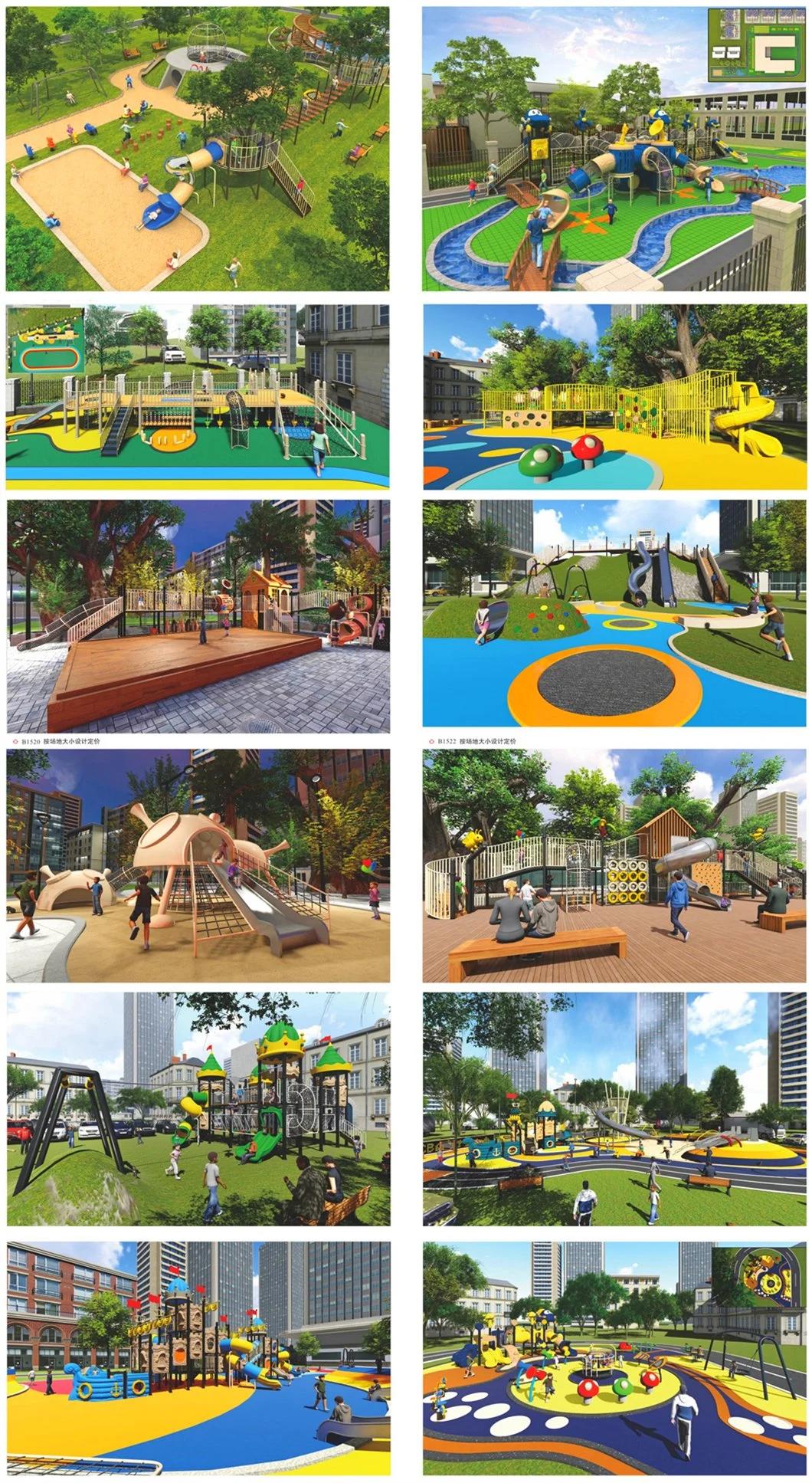 Customized Park Children′s Outdoor Playground Equipment Scenic Stainless Steel Slide