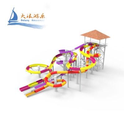 New Design Water Slide Outdoor Play Park Equipment Factory Direct