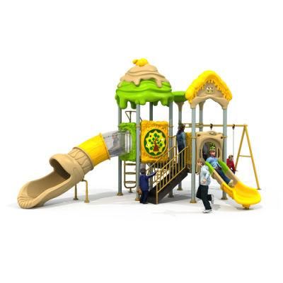 Commercial Used Swing Set Park Kids Outdoor Slide Plastic Playground Equipment