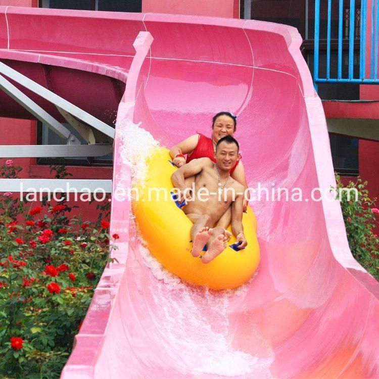 Swimming Pool Amusement Park Fiberglass Thrilling Water Slide