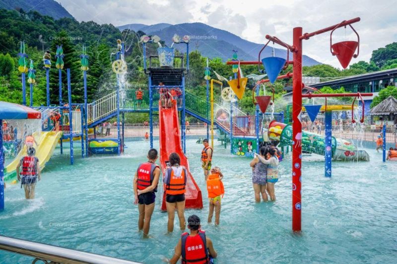 Customized Fiberglass Water Slide Water Park Equipment Dechang Lisu Waterpark