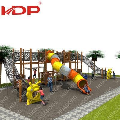 Hot Sale Children Wooden Outdoor Playground