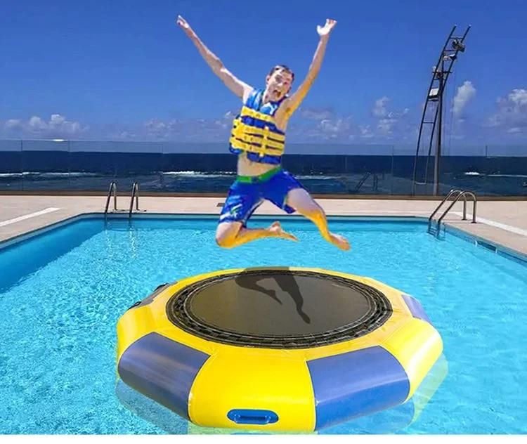 Inflatable Trampoline Water Jump Bed Air Bouncer