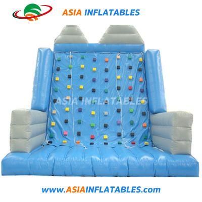 Tarpaulin PVC Resistance Inflatable Climbing Wall for Sale