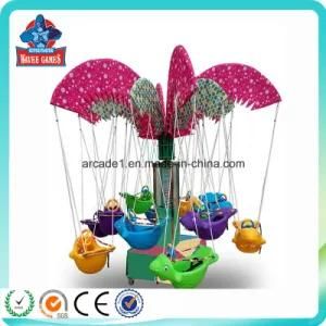 6 Seats Children Kiddie Ride Swing Fish Machine