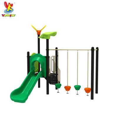 Kids Outdoor Jungle Playground Climbing Frames and Slide for Amusement Park