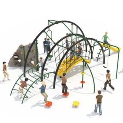 Farmhouse Outdoor Playground Climbing Net Kids Park Sports Equipment Ho54