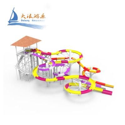 Giant Park Children Playground Outdoor Water Play Slide Wholesale Price