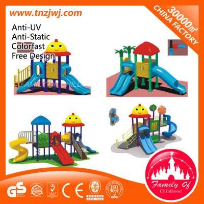 Amusement Park Cute Children Playground Slides Outdoor Playground for Sale