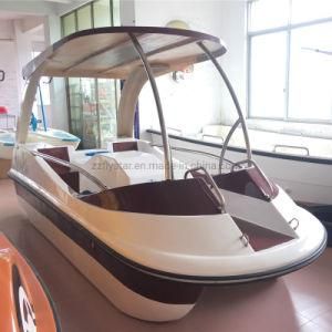 Waterpark Water+Play+Equipment Fiberglass Pedalo Four Persons Pedal Boat for Sale