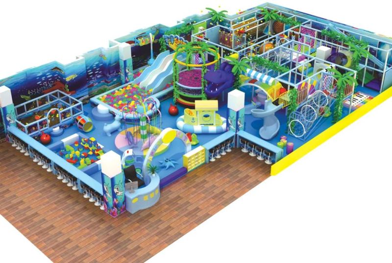Multi-Function Luxurious Kids Indoor Playground Design