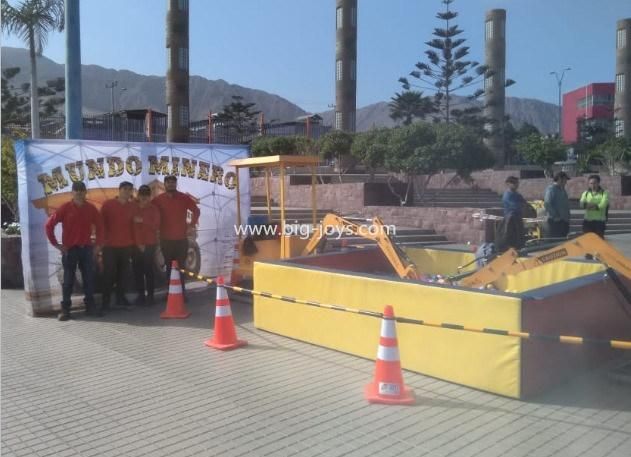 Most Popular Cheap Coin Operated Kids Rides Excavator for Sale