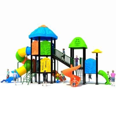 Spot Kids School Outdoor Playground Plastic Slide Amusement Park Equipment