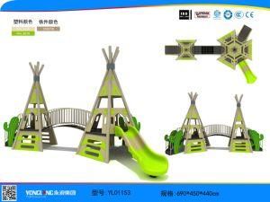 Outdoor Playground Play Set up Children&prime;s Slide (YL01153)