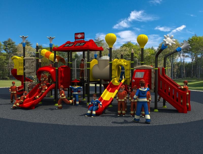 Fire Control Serie Outdoor Playground Park Amusement Equipment