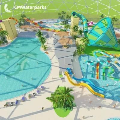 Water Slides Manufacturer Cmwaterparks Designs Commerical Fiberglass Water Slide