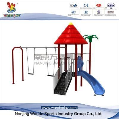 Amusement Park Playsets Kindergarten Kids Toy Children Water Park Slide Games Children Outdoor Playground Equipment with Swing