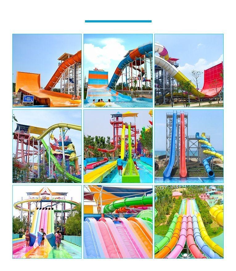 Outdoor Playground Equipment Family Water Slides Game Machine