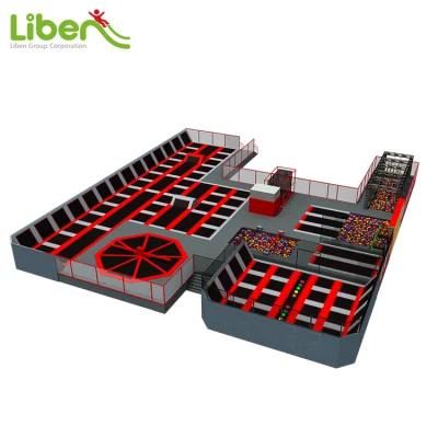 Indoor Trampoline Park China, Extreme Trampoline World Supplier with Ninja Warrior