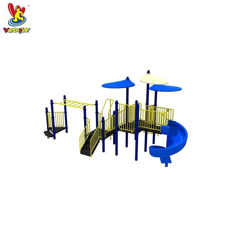 Wandeplay Children Toy Kids Slide Amusement Park Children Outdoor Playground Equipment