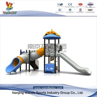 Samll Outdoor Outer Space Playground Equipment with Robot Panel