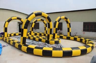 Inflatable Zorb Ball Race Track for Amusement Park