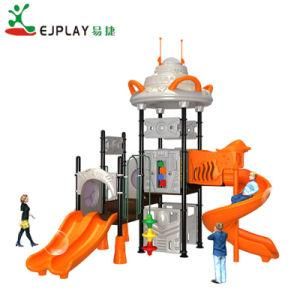 Kindergarten Students UFO Theme Outdoor Plastic Playground Equipment for Sale